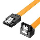 Serial SATA Data Cable,With Metal Clip, Length: 40cm - 1