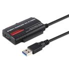 USB 3.0 to IDE/SATA Hard Drive External HDD Adapter(Black) - 1