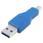 Super Speed USB 3.0 AM to Mini 5-Pin USB Adapter (Blue) - 3