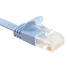 CAT6 Ultra-thin Flat Ethernet Network LAN Cable, Length: 1m (Baby Blue) - 3