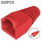 Network Cable Boots Cap Cover for RJ45, Green (500 pcs in one packaging , the price is for 500 pcs)(Red) - 1