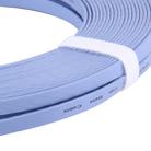 CAT6 Ultra-thin Flat Ethernet Network LAN Cable, Length: 30m(Blue) - 4