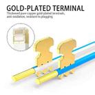 Gold Plated Head CAT7 High Speed 10Gbps Ultra-thin Flat Ethernet RJ45 Network LAN Cable (25m) - 3