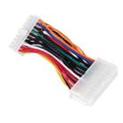 20 Pin Female to 24 Pin Male Adapter Power Extension Cable, 12cm - 2