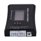 Digital LCD Display PC Computer 20/24 Pin Power Supply Tester Checker Power Measuring Diagnostic Tester Tool(Black) - 3