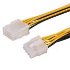8 pin Male to 8 pin Female Power Extension Cable - 2