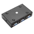 2 Port VGA Switch Box, 2 In 1 Out For LCD PC TV Monitor - HD15 (FJ-15-2C)(Black) - 3