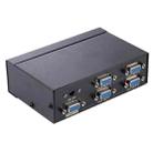 FJ-2504A 4 Port VGA Video Splitter High Resolution 1920 x 1440 Support 250MHz Video Bandwidth - 1