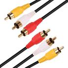Normal Quality Audio Video Stereo RCA AV Cable, Length: 1.5m - 2