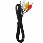 3.5mm Male Stereo Jack to 3 Male RCA Plugs Cable, Length: 75cm - 2