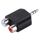 RCA Female to 3.5 MM Male Jack Audio Y Adapter - 1