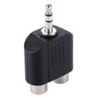 RCA Female to 3.5 MM Male Jack Audio Y Adapter - 6