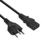 3 Prong Style Brazil AC Power Cord, Length: 1.8m ( OD6.8 ) - 1