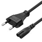 High Quality 2 Prong Style EU Notebook AC Power Cord, Length: 1.5m - 1