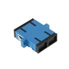 SC-SC Multimode Duplex Fiber Flange / Connector / Adapter / Lotus Root Device(Blue) - 5