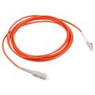 LC-SC Single-Core Multi Mode Fiber Optic Jumper,Length: 3m - 1