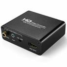 HDV-339 Full HD HDMI to DVI + Digital Coax / Analog Stereo Audio Converter Adapter(Black) - 1