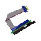 PCI-E Express 16X to 1X Riser Card Adapter Flex Extension Cable - 3