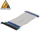 PCI Express 16X Riser Card Extender Flexible Extension Cable Ribbon Adapter, Cable Length: 15cm - 2