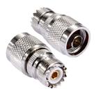 N Male to UHF Female Connector - 1