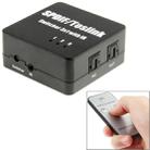 SPDIF / TOSLINK Power Adapter Digital Optical Audio Switcher 3x1 with Remote IR Control - 1