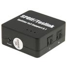 SPDIF / TOSLINK Power Adapter Digital Optical Audio Splitter Amplifier 1x3 Supports 5.1 - 1