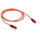 Digital Audio Optical Fiber Toslink Cable, Cable Length: 1.5m, OD: 4.0mm (Gold Plated) - 1