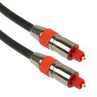 Digital Audio Optical Fiber Toslink Cable Length: 2m, OD: 6.0mm - 1