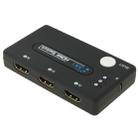 Mini 3x1 HD 1080P HDMI V1.3 Selector with Remote Control for HDTV / STB/ DVD / Projector / DVR - 4