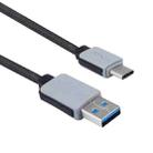 1m Woven Style 2A USB-C / Type-C 3.1 Male to USB 3.0 Male Data / Charger Cable - 1