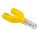 3.5mm Stereo Male to 3.5mm Headphone & Mic Female Splitter Adapter(Yellow) - 4