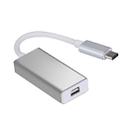 10cm USB-C / Type-C 3.1  to Mini Display Adapter Cable, For MacBook 12 inch, Chromebook Pixel 2015, Nokia N1 Tablet PC(Silver) - 1
