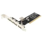 USB 2.0 4+1 Ports PCI Card(Black) - 1