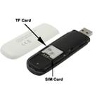 7.2Mbps HSDPA 3G USB 2.0 Wireless Modem with TF Card Slot, Sign Random Delivery(White) - 3