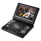 7.5 inch TFT LCD Screen Portable DVD with TV Player, Support SD / MMC Card / Game Function / USB Port(Black) - 1