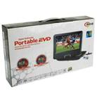 9.5 inch TFT LCD Screen Digital Multimedia Portable DVD with Card Reader & USB Port, Support TV (PAL / NTSC / SECAM) & Game Function, 180 Degree Rotation, Support SD / MS / MMC Card(Black) - 7