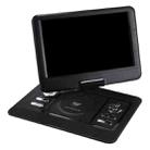 14.5 inch TFT LCD Screen Digital Multimedia Portable DVD with Card Reader & USB Port, Support TV (PAL / NTSC / SECAM) & Game Function, 270 Degree Rotation, Support SD / MS / MMC Card(Black) - 2