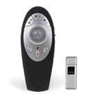 2.4GHz Wireless Multimedia Presenter with Laser Pointer & USB Receiver for PC/ Laptop (PP8000)(Black) - 2