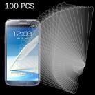 100 PCS for Galaxy Note II / N7100 0.26mm 9H 2.5D Tempered Glass Film - 1