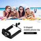Retractable Handheld Monopod Selfie Phone Holder(Black) - 6