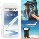 IPX8 Highest Grade Flexible Water-proof / Dirt-proof Bag with Neck Strap, Suitable for Galaxy Mega 5.8 / i9150 / N7100 / Note III / N9000 (WP-C2, White) - 1