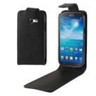Vertical Flip Leather Case for Galaxy Star Pro / S7262 (Black) - 1