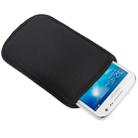 Waterproof Material Case / Carry Bag for Galaxy S IV mini / i9190, Galaxy S III mini / i8190, Galaxy S II / i9100(Black) - 1