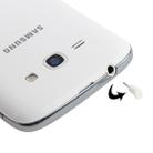 10 PCS Earphone Jack Plug Anti-dust Stopper / BisonFone, For Galaxy S IV / i9500 / i9300 / N7100 / HTC One M8(White) - 1