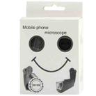 60-100X Zoom Mobile Phone Microscope with Universal Smile Clip(Black) - 6