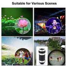 Universal 8x Zoom Telescope Telephoto Camera Lens with Smile Clip(Silver) - 6