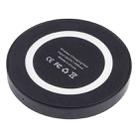 5W Universal QI Standard Round Wireless Charging Pad (Black + White) - 4