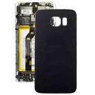 For Galaxy S6 Original Battery Back Cover (Black) - 1