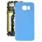 For Galaxy S6 Original Battery Back Cover (Baby Blue) - 1