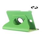 Litchi Texture 360 Degree Rotation Leather Case with multi-functional Holder for Galaxy Tab S2 8.0(Green) - 1